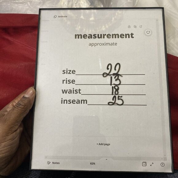 Good American Woman’s Good Waist Crop Jeans Ruby Coated Waxed Wetlook Skinny 22 - Picture 8 of 8